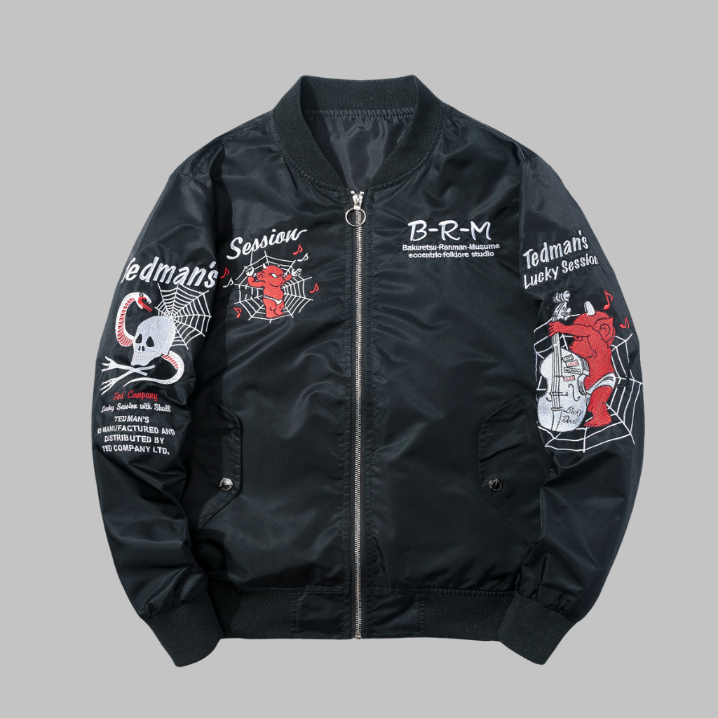 Men's Embroidered Jacket Flight